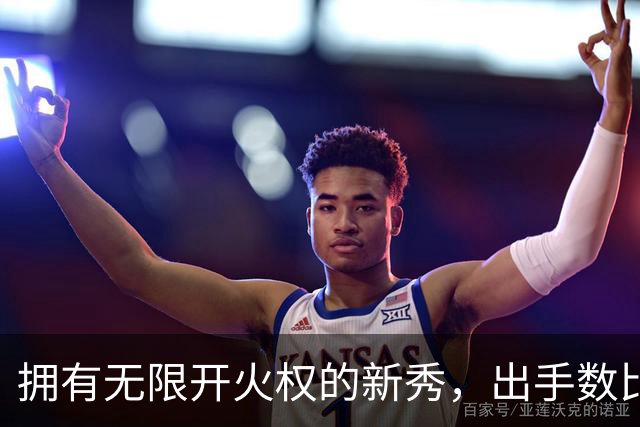 拥有无限开火权的新秀，出手数比东契奇还多