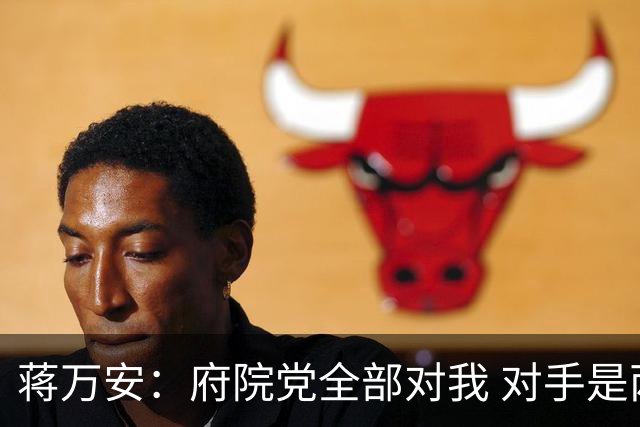 蒋万安：府院党全部对我 对手是两个沈伯洋